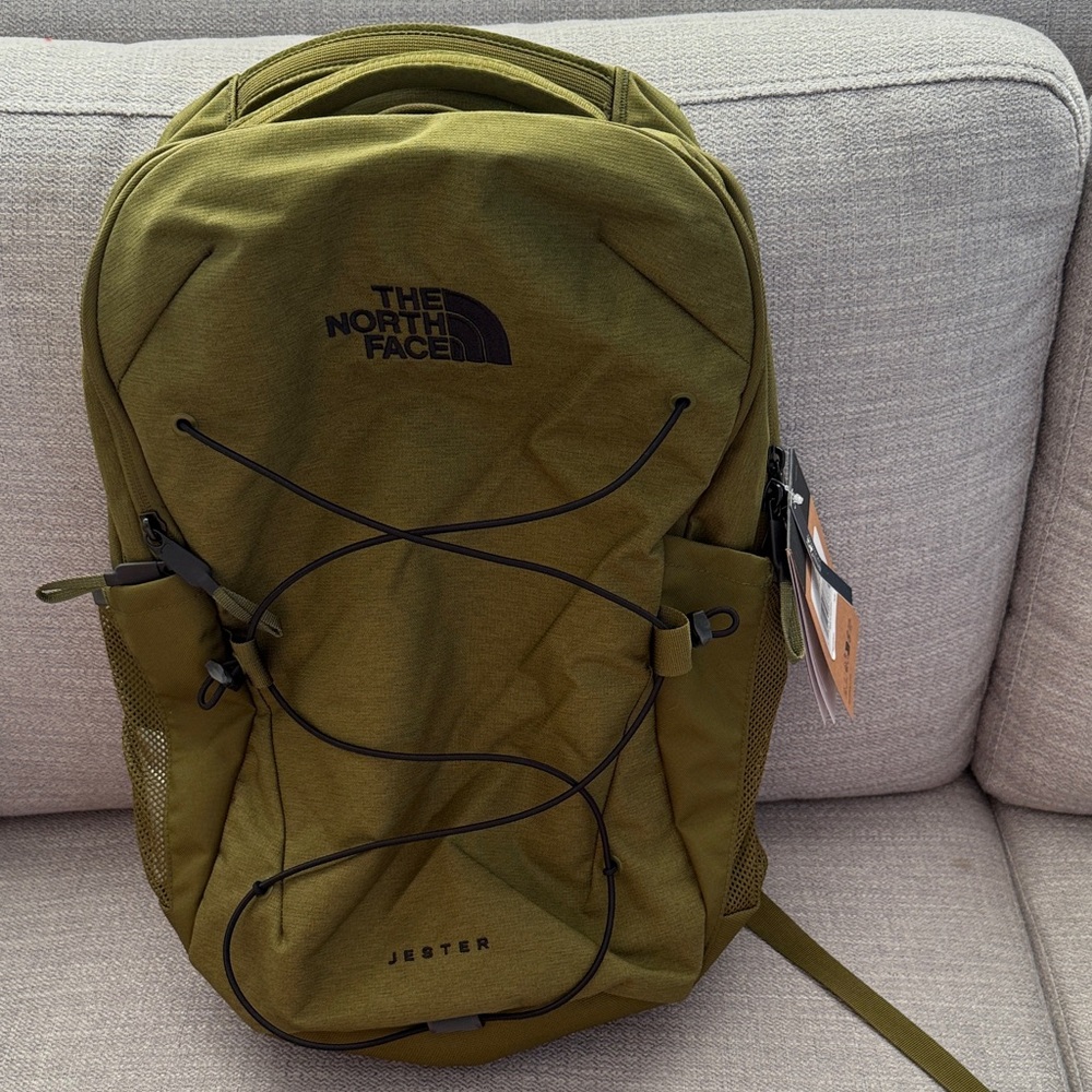 The North Face Jester Backpack in Olive Green - Picture 2 of 9
